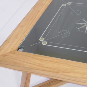 Carrom board discount table and chairs